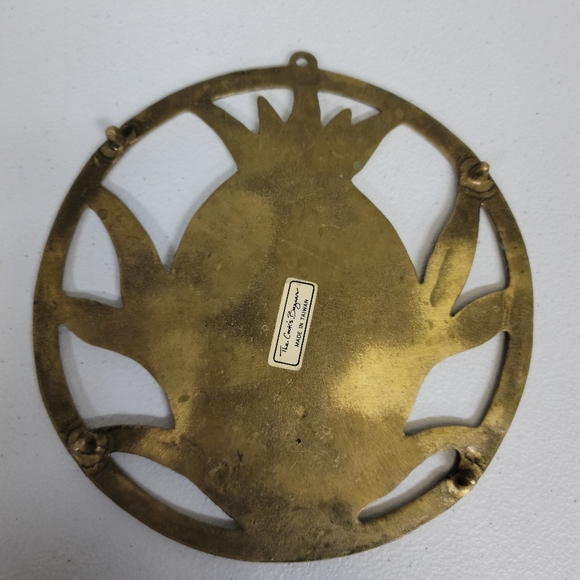 Brass Pineapple Trivet Hot Stove/Oven Pot/Pan/Tray/Plate/Dish Holder Home Decor - Picture 2 of 5